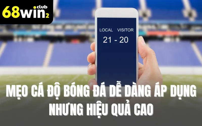 Mẹo Cá Độ Bóng Đá Dễ Dàng Áp Dụng Nhưng Hiệu Quả Cao